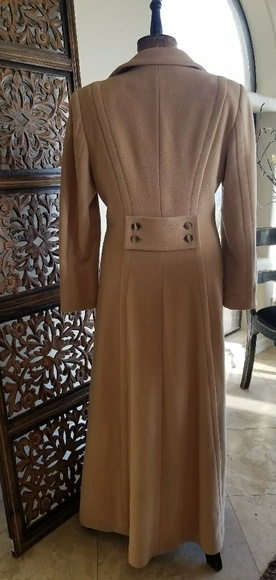Coats | Escada Full Length Camel Coat 
